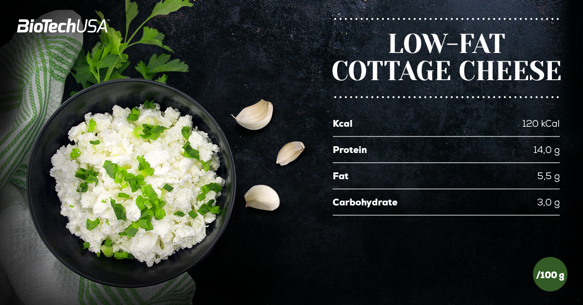 Low-fat cottage cheese