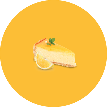 Tarta de queso de limón